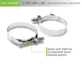 Fire Extinguisher Clamps D-FIRE-CLMP-L-DOR